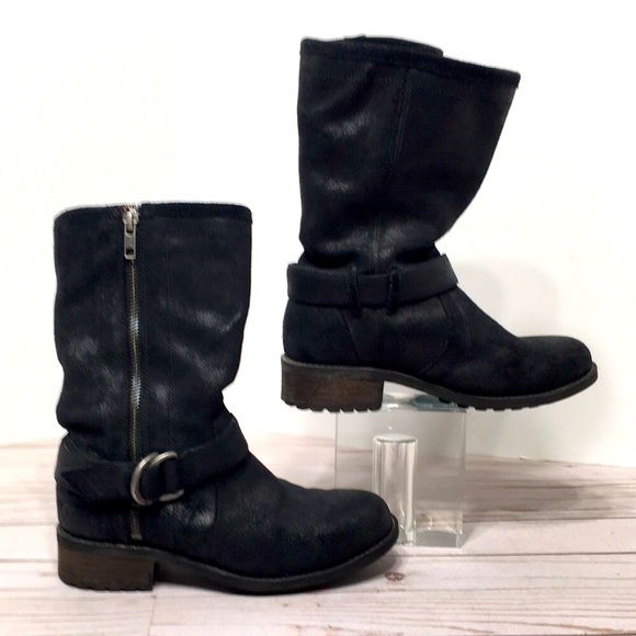 UGG Silva Moto Boots black 5.5 - Picture 11 of 16